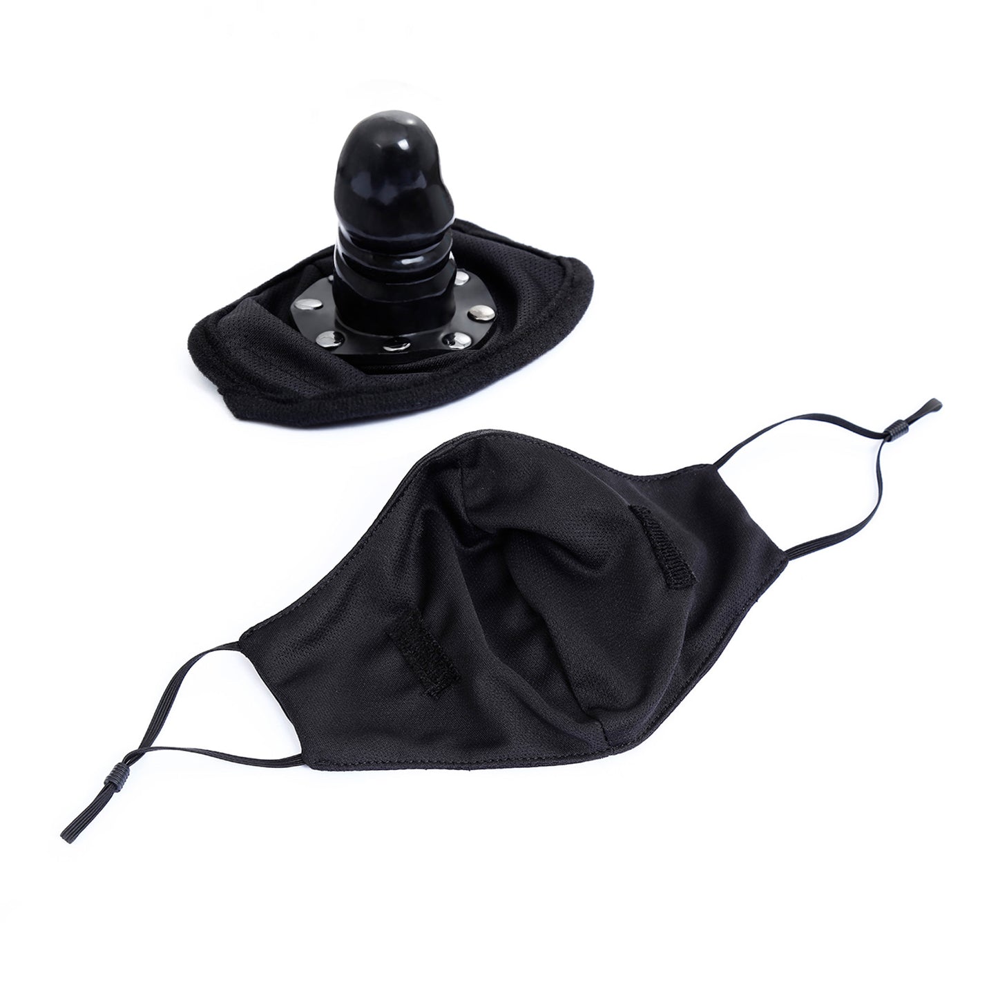 Detachable Dildo Mouth Gag Mask - Quaworth