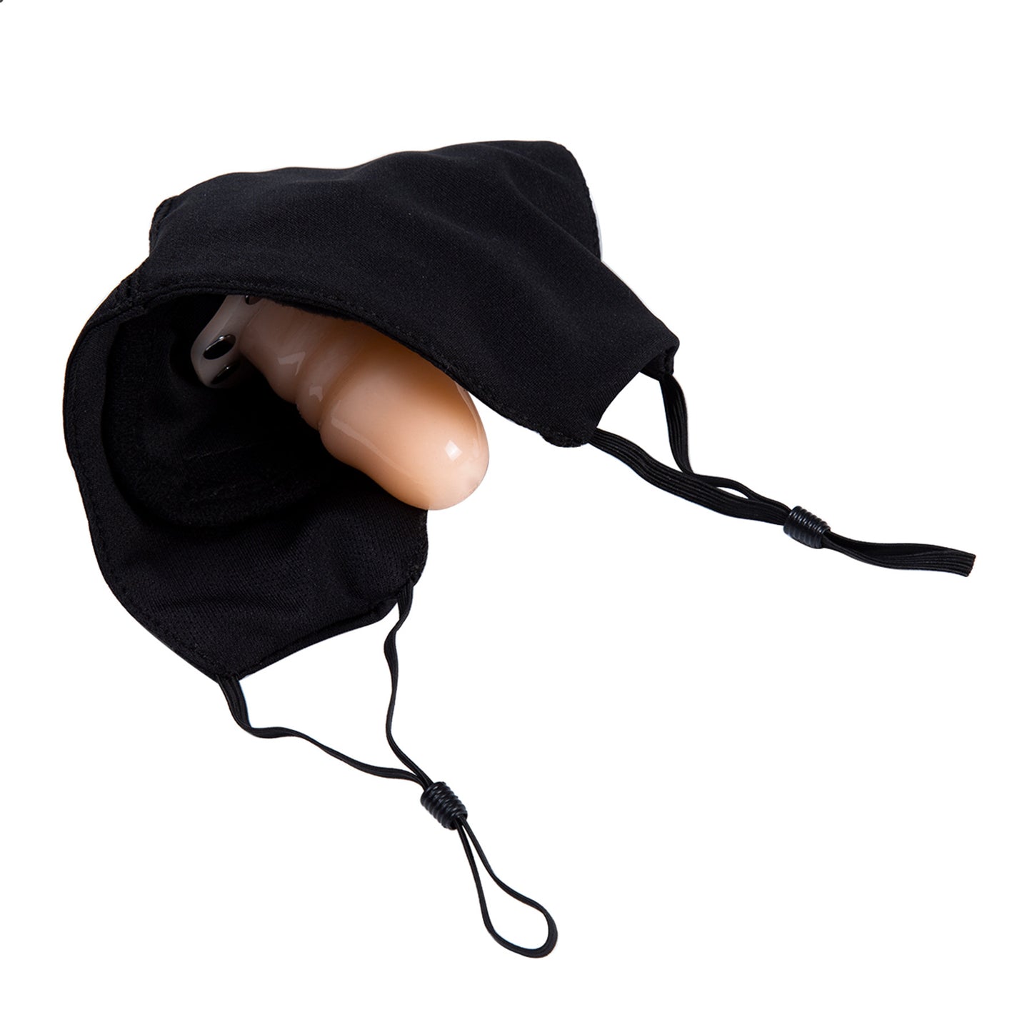 Detachable Dildo Mouth Gag Mask - Quaworth