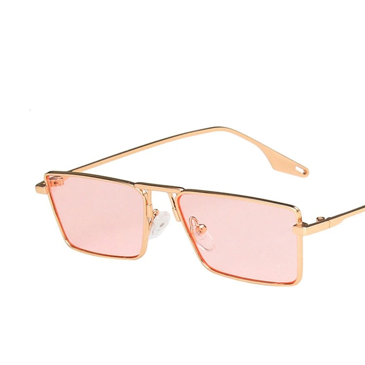 Metal Square Frame Sunglasses - Quaworth