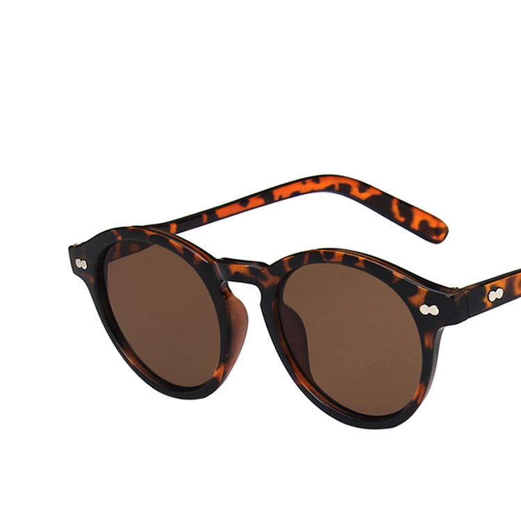 Round Full Thick Frame Sunglasses - Quaworth