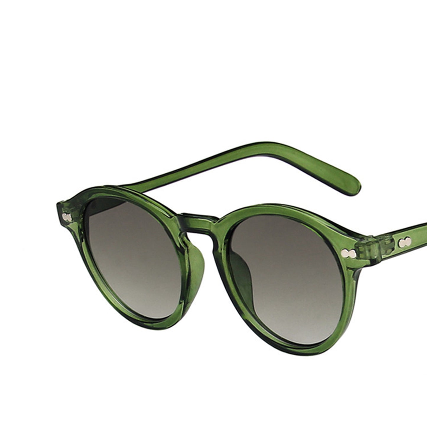 Round Full Thick Frame Sunglasses - Quaworth