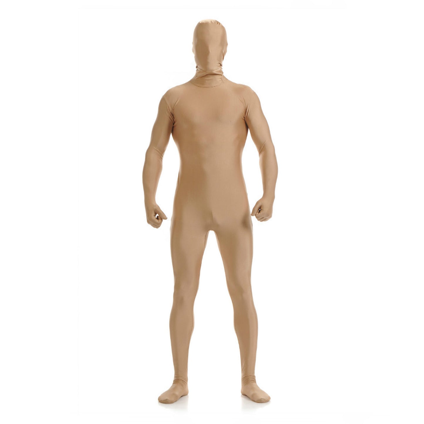 Solid Color Full Cover Lycra Spandex Zentai Bodysuit - Quaworth
