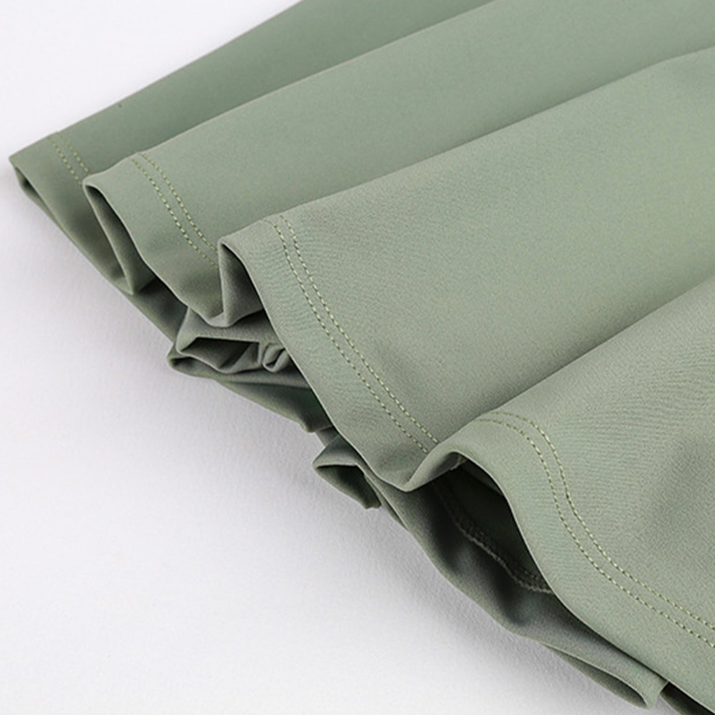 Solid Color Inner Pocket Short Workout Skort - Quaworth