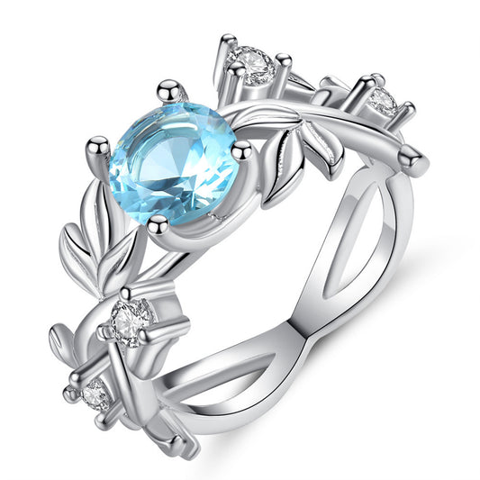 Alloy Crystal Gold Plated Multi-Layered Adjustable Ring - Quaworth