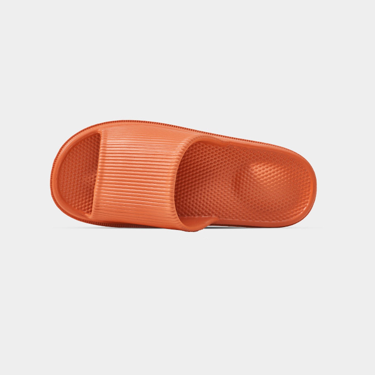 Solid Color Single Band Soft Slip Resistant Slide Sandals - Quaworth