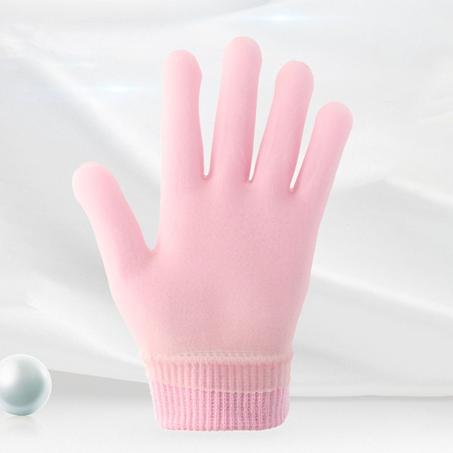 Essential Oil Infused Gel Moisturizing Spa Cotton Wrist Gloves (Pack of 2) - Quaworth