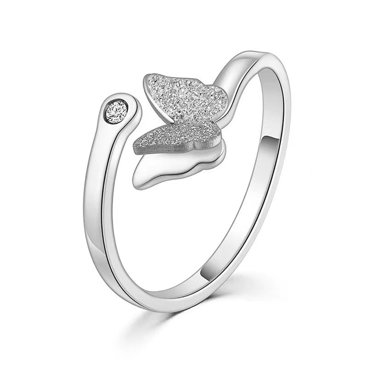 Alloy Crystal Gold Plated Multi-Layered Adjustable Ring - Quaworth