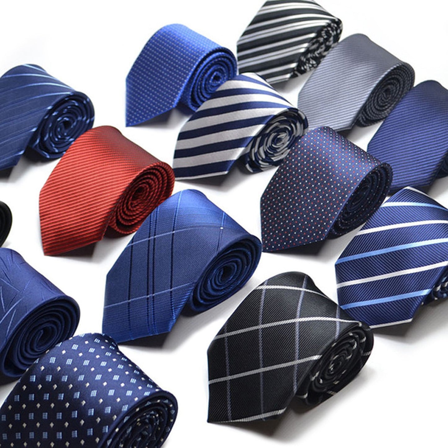 Striped Pattern Formal Tie - Quaworth