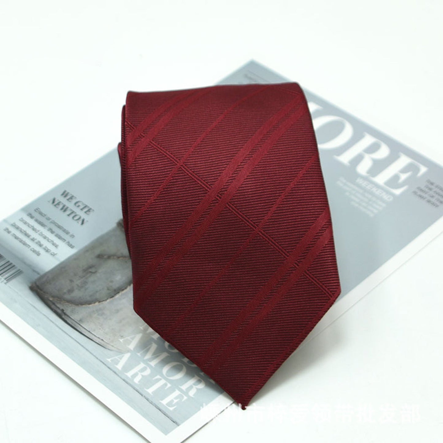 Striped Pattern Formal Tie - Quaworth
