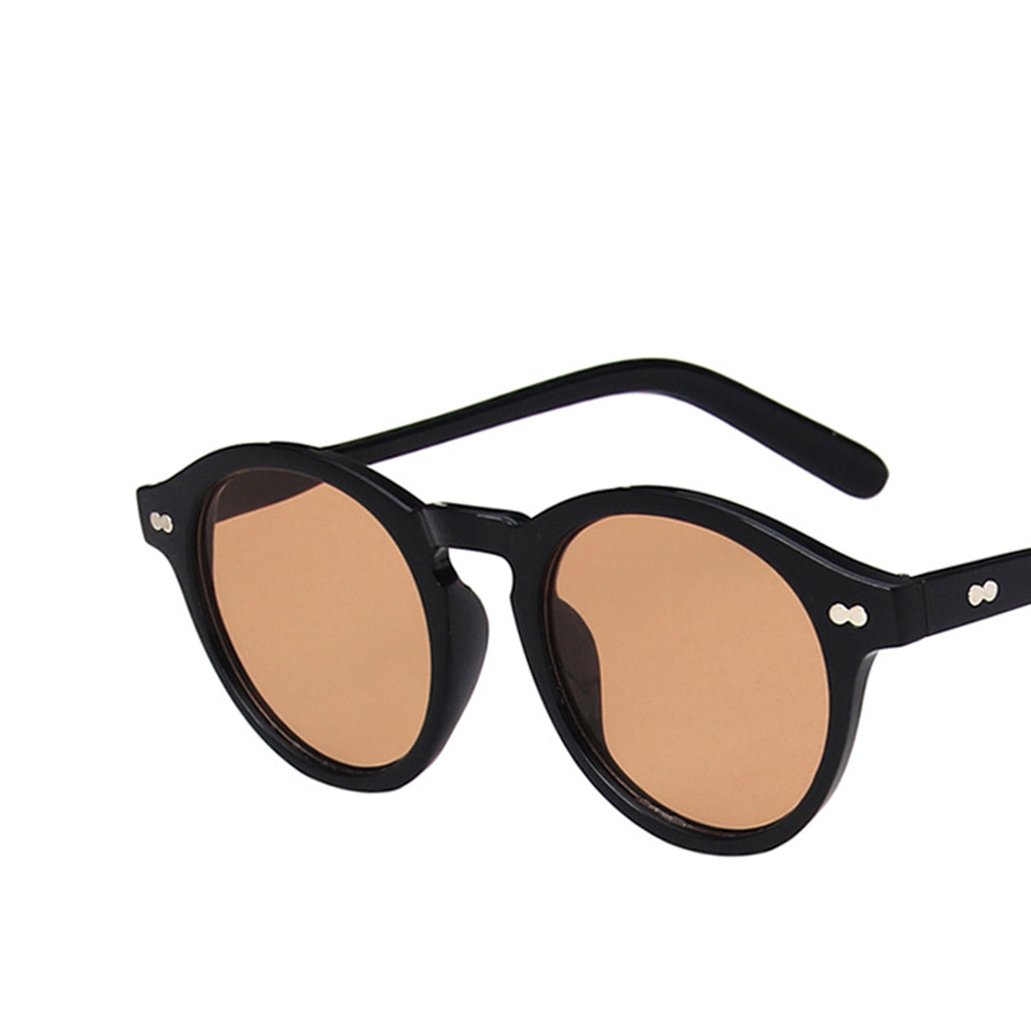Round Full Thick Frame Sunglasses - Quaworth