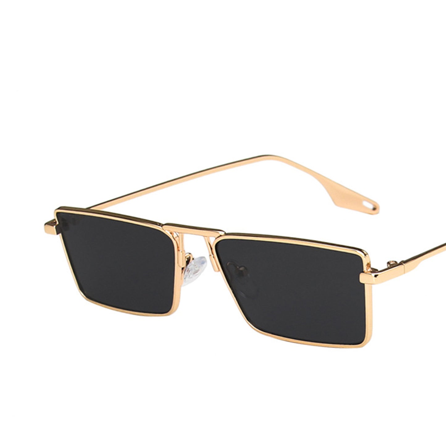 Metal Square Frame Sunglasses - Quaworth