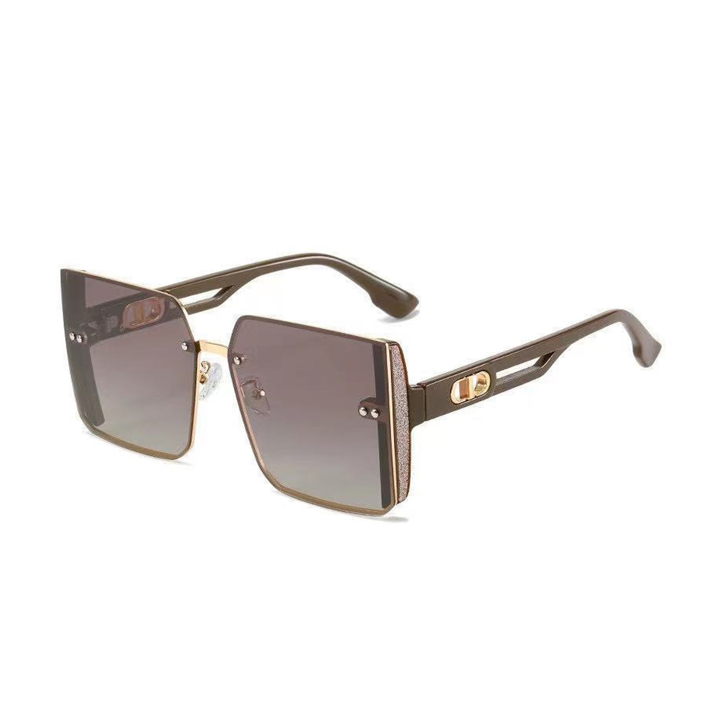 Square Frame Polarized Sunglasses - Quaworth