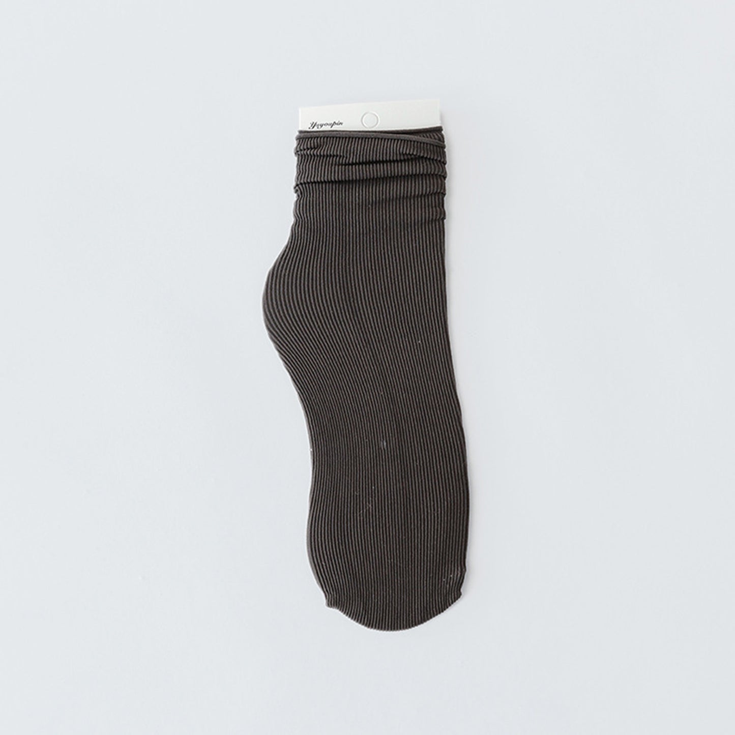 Solid Color Loose Crew Socks - Quaworth