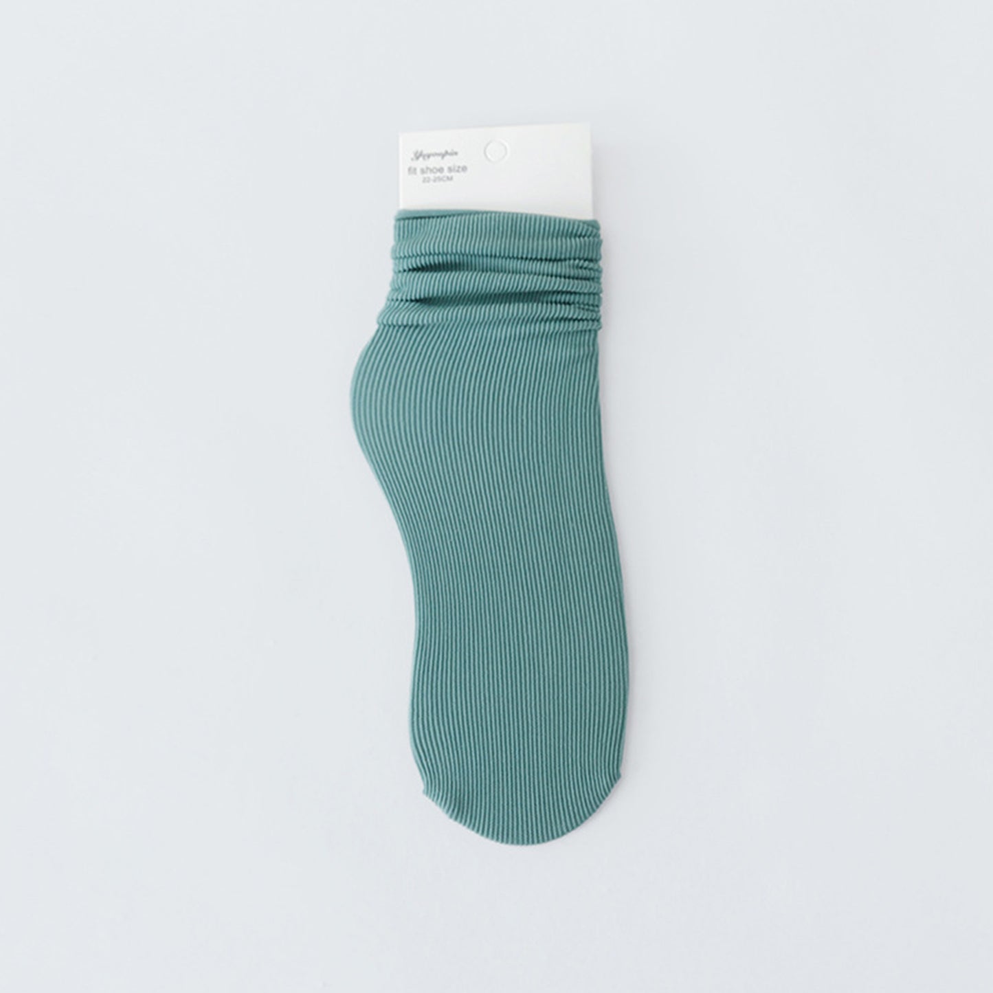Solid Color Loose Crew Socks - Quaworth