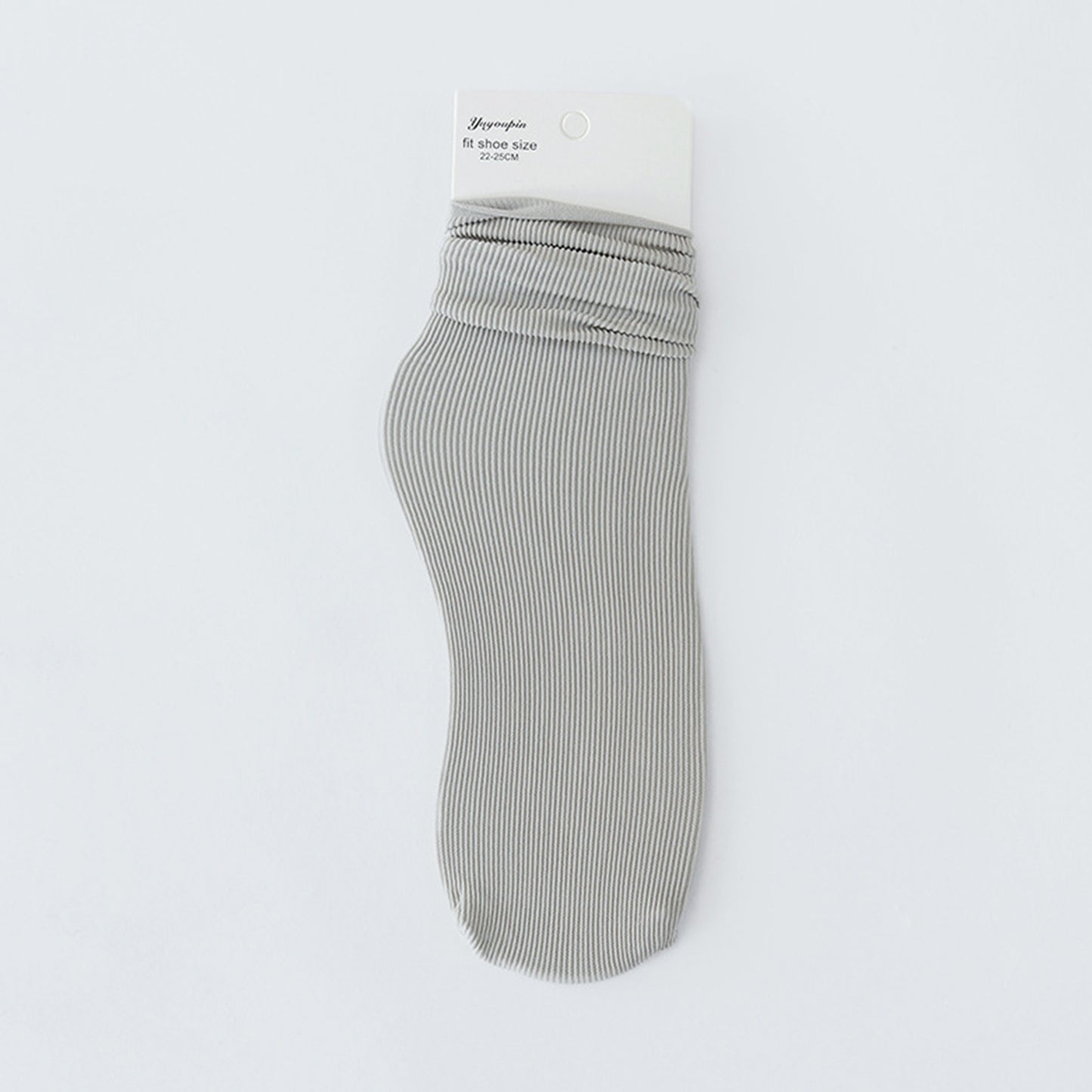 Solid Color Loose Crew Socks - Quaworth