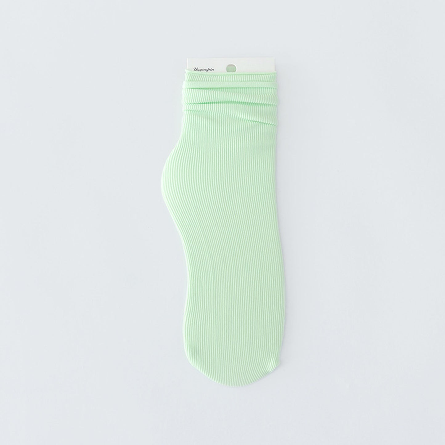 Solid Color Loose Crew Socks - Quaworth
