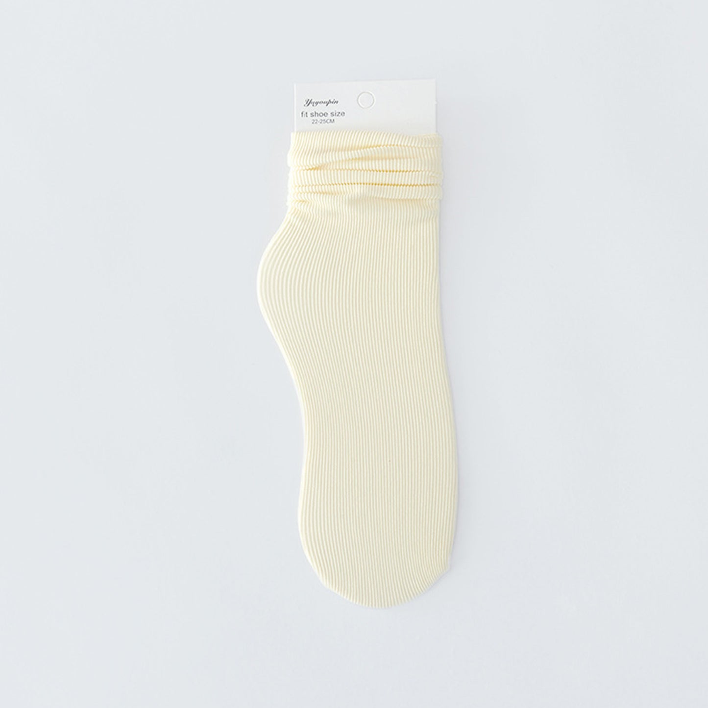 Solid Color Loose Crew Socks - Quaworth