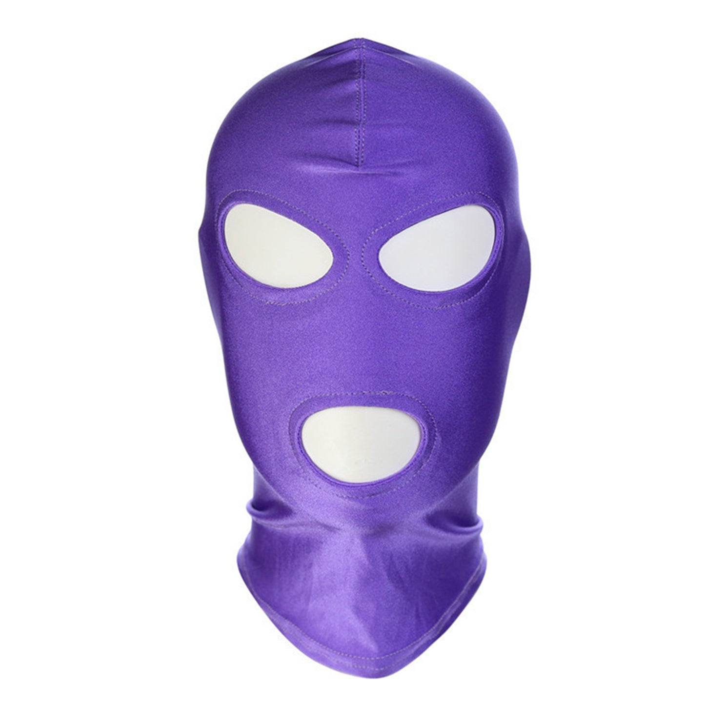Spandex Solid Color Hood Mask - Quaworth