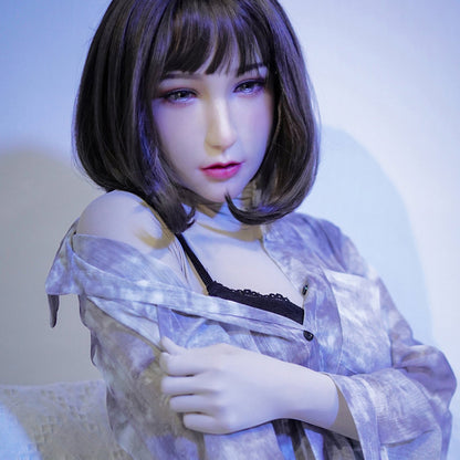 Chin Silicone Realistic Face Sweetheart Makeup Female Mask - Quaworth