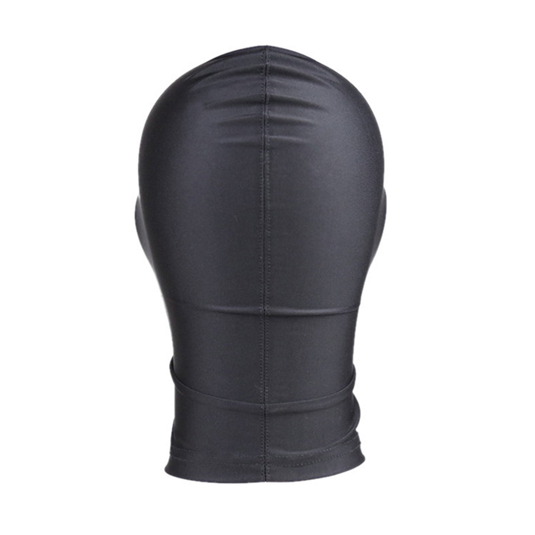 Spandex Solid Color Zipper Mouth Hood Mask - Quaworth