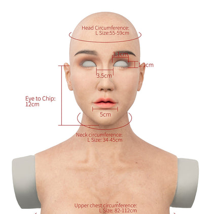 Cyndi Silicone Mask Standard Version - Quaworth