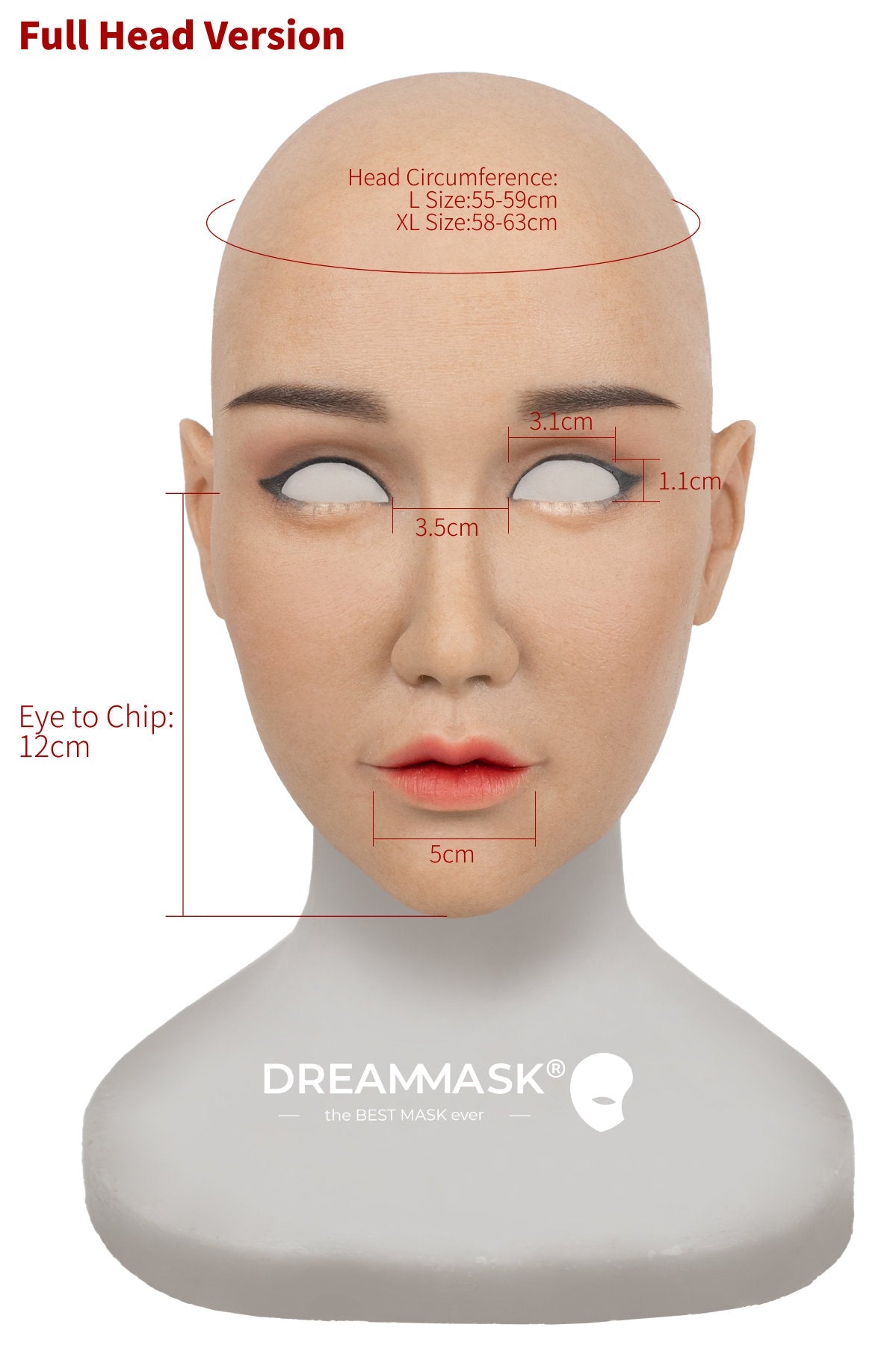 Abigale Silicone Mask Standard - Quaworth
