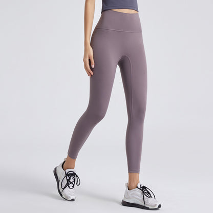 Brown Series High Rise Compression Yoga Sport Legging Pant - Quaworth