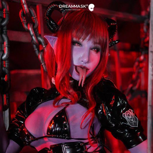 Desire Silicone Mask Purple Succubus Version - Quaworth