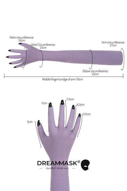 Desire Silicone Mask Purple Succubus Version - Quaworth