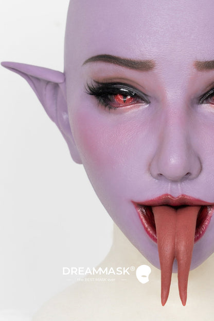Desire Silicone Mask Purple Succubus Version - Quaworth