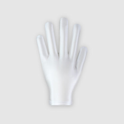 Glossy Spandex Wrist Length Gloves