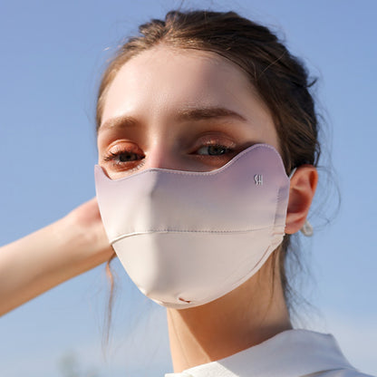 Gradient Ice Silk Sunscreen Mask - Quaworth