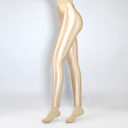Glossy Spandex High Rise Pant