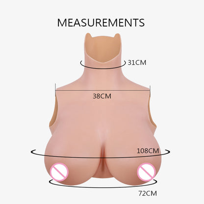 Zero Touch K Cup Silicone Breastplate