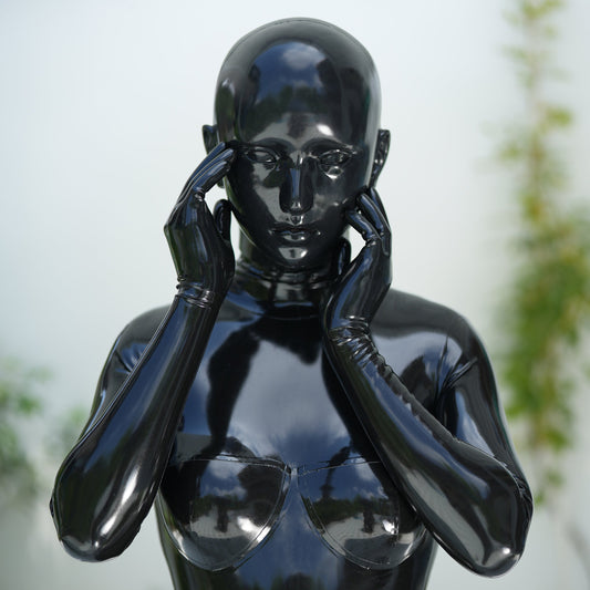 Mannequin Silicone Rubber Doll Female Mask Dark Version - Quaworth