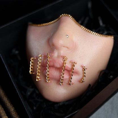 Nebula Chain Bondage Enigmask - Quaworth