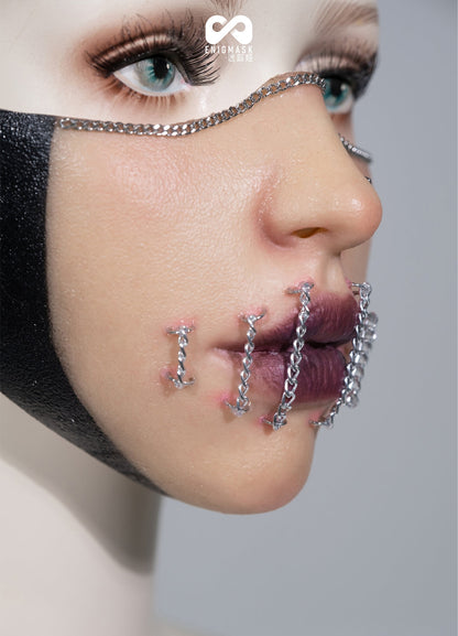 Nebula Chain Bondage Enigmask - Quaworth