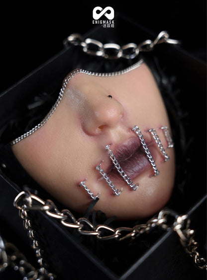 Nebula Chain Bondage Enigmask - Quaworth