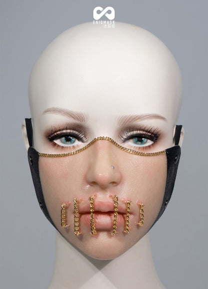 Nebula Chain Bondage Enigmask - Quaworth