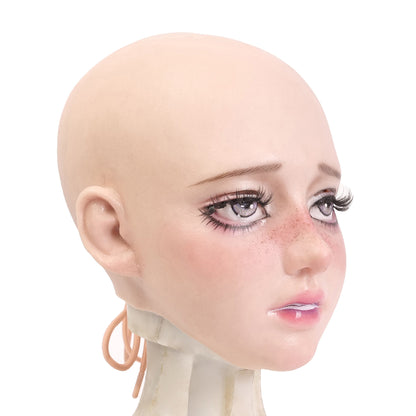 Nun Silicone Kigurumi Style Female Mask Ahegao Version
