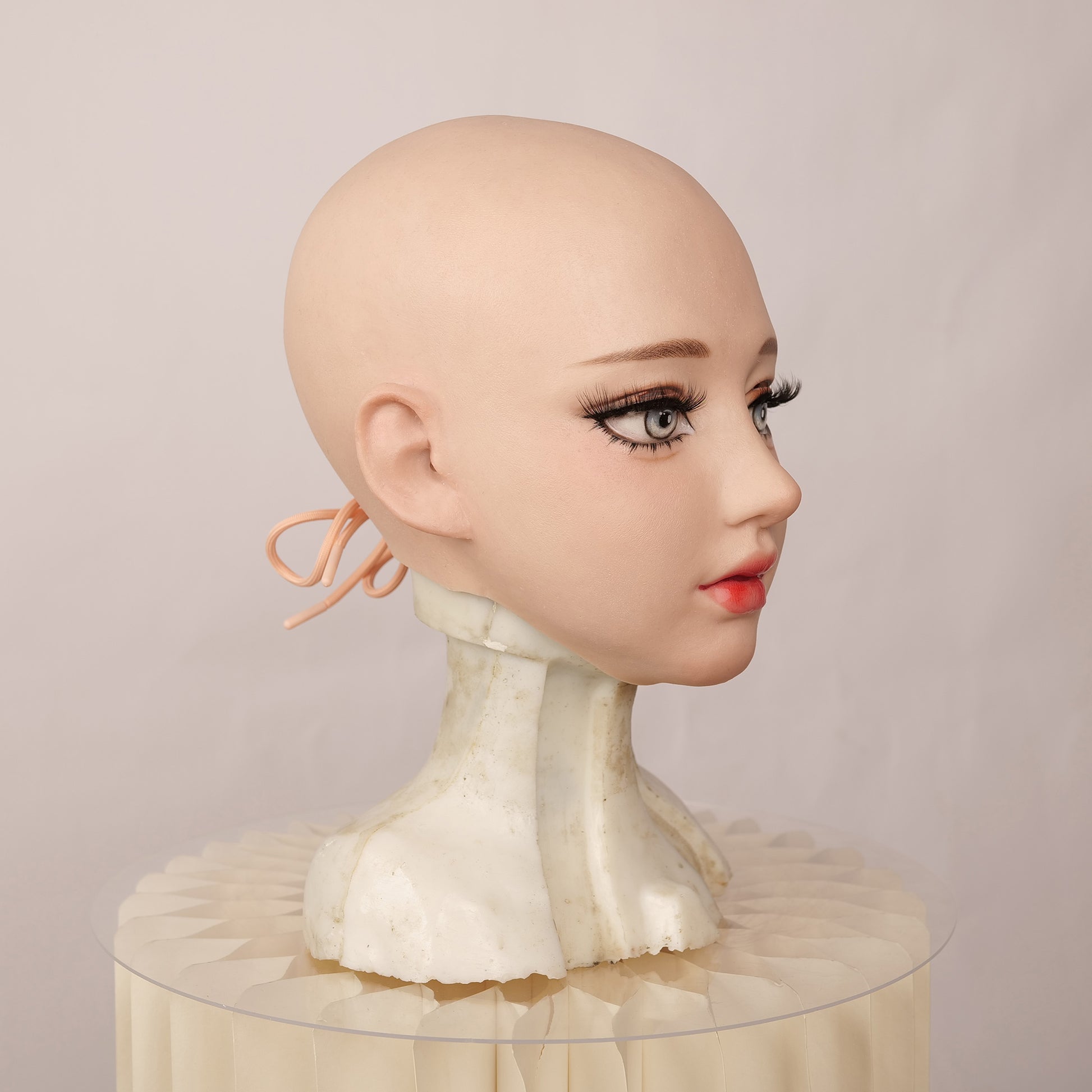 Nun Silicone Kigurumi Style Female Mask Standard Makeup Version - Quaworth
