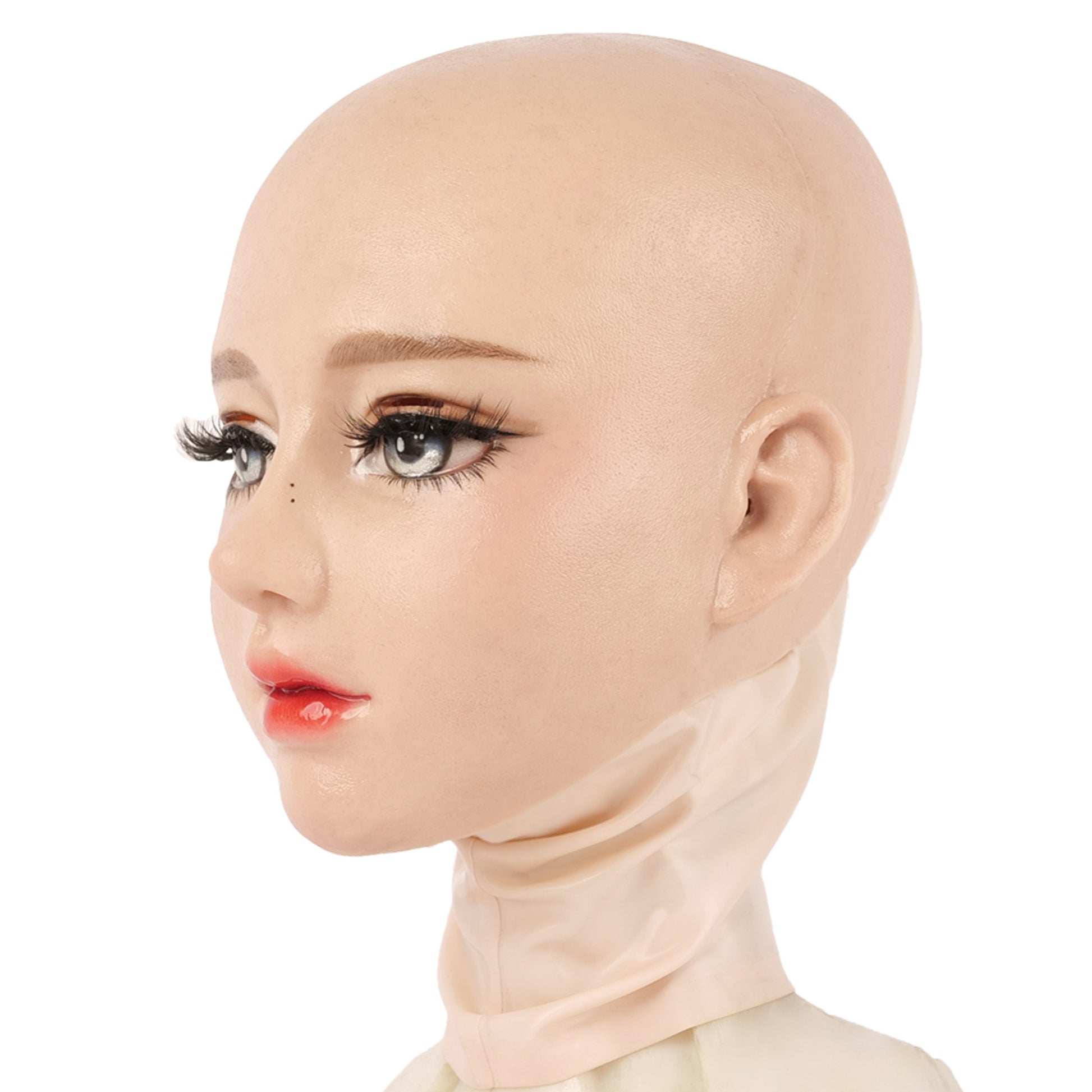 Nun Silicone Kigurumi Style Female Mask Standard Makeup Version - Quaworth
