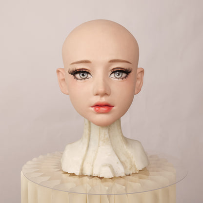 Nun Silicone Kigurumi Style Female Mask Standard Makeup Version - Quaworth