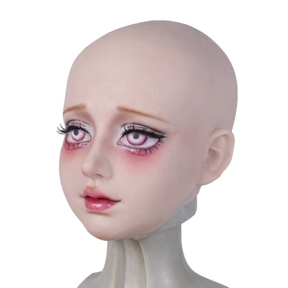 Nun Silicone Kigurumi Style Female Mask Blush Version