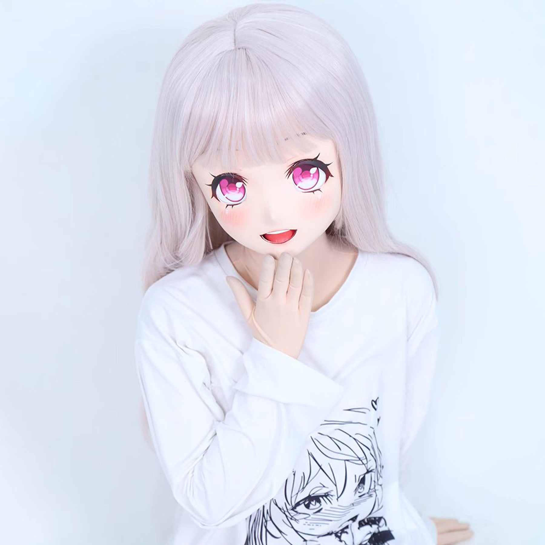 Peach 3/4 Kigurumi Mask - Quaworth