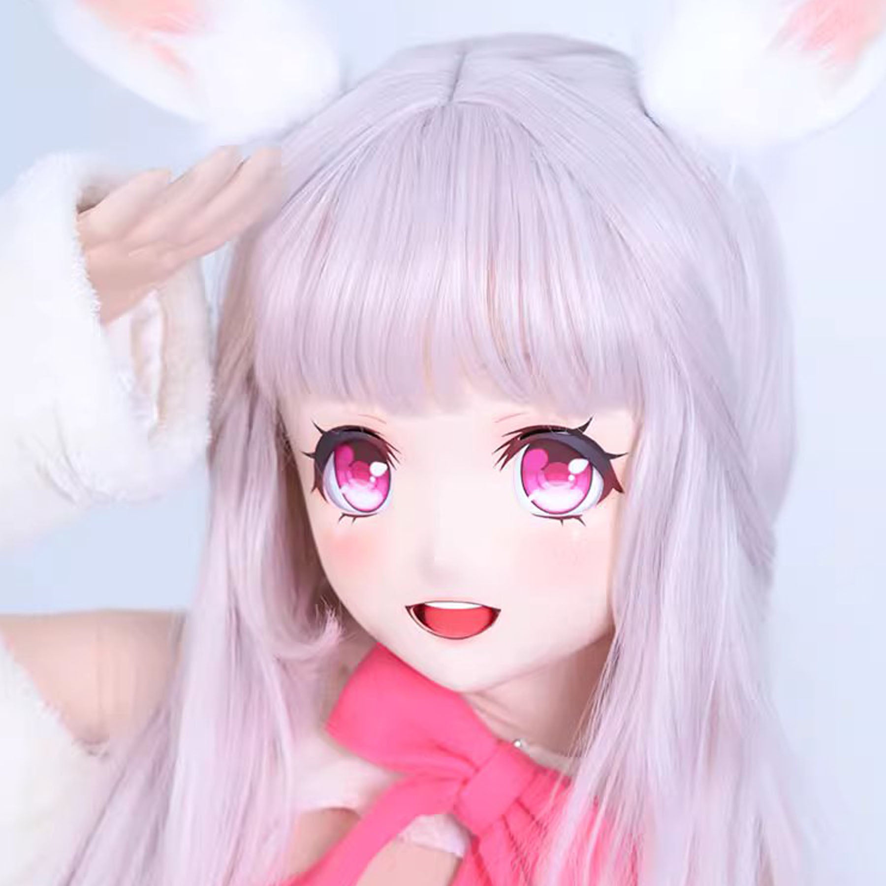 Peach 3/4 Kigurumi Mask - Quaworth