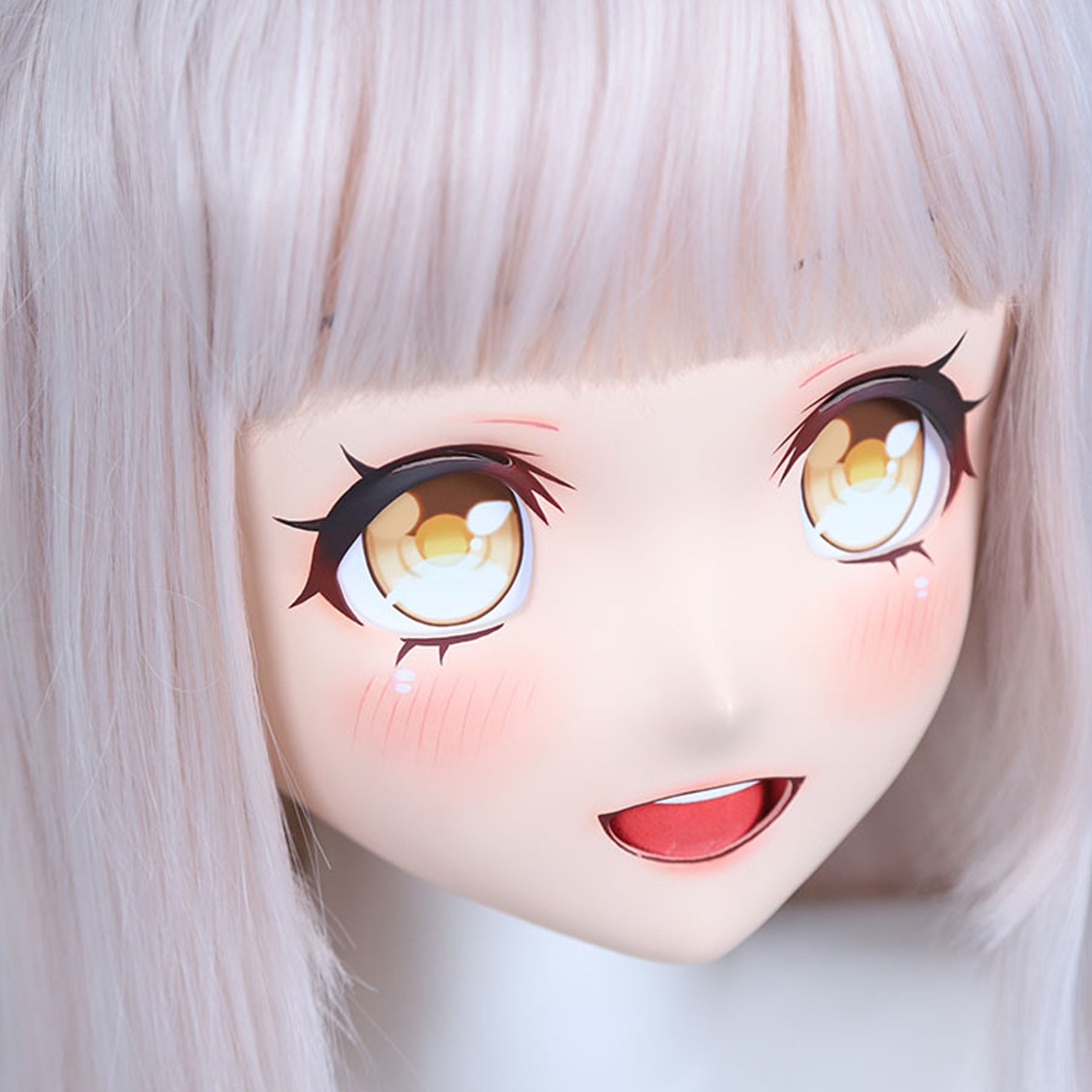 Peach 3/4 Kigurumi Mask - Quaworth