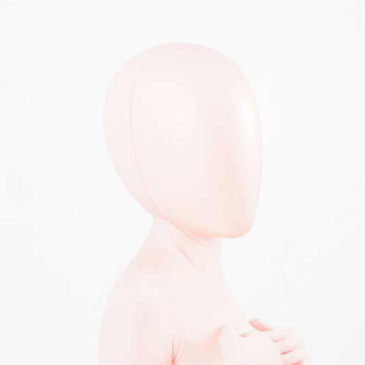 Model Pure Blank Full Head Face Shield Mask - Quaworth