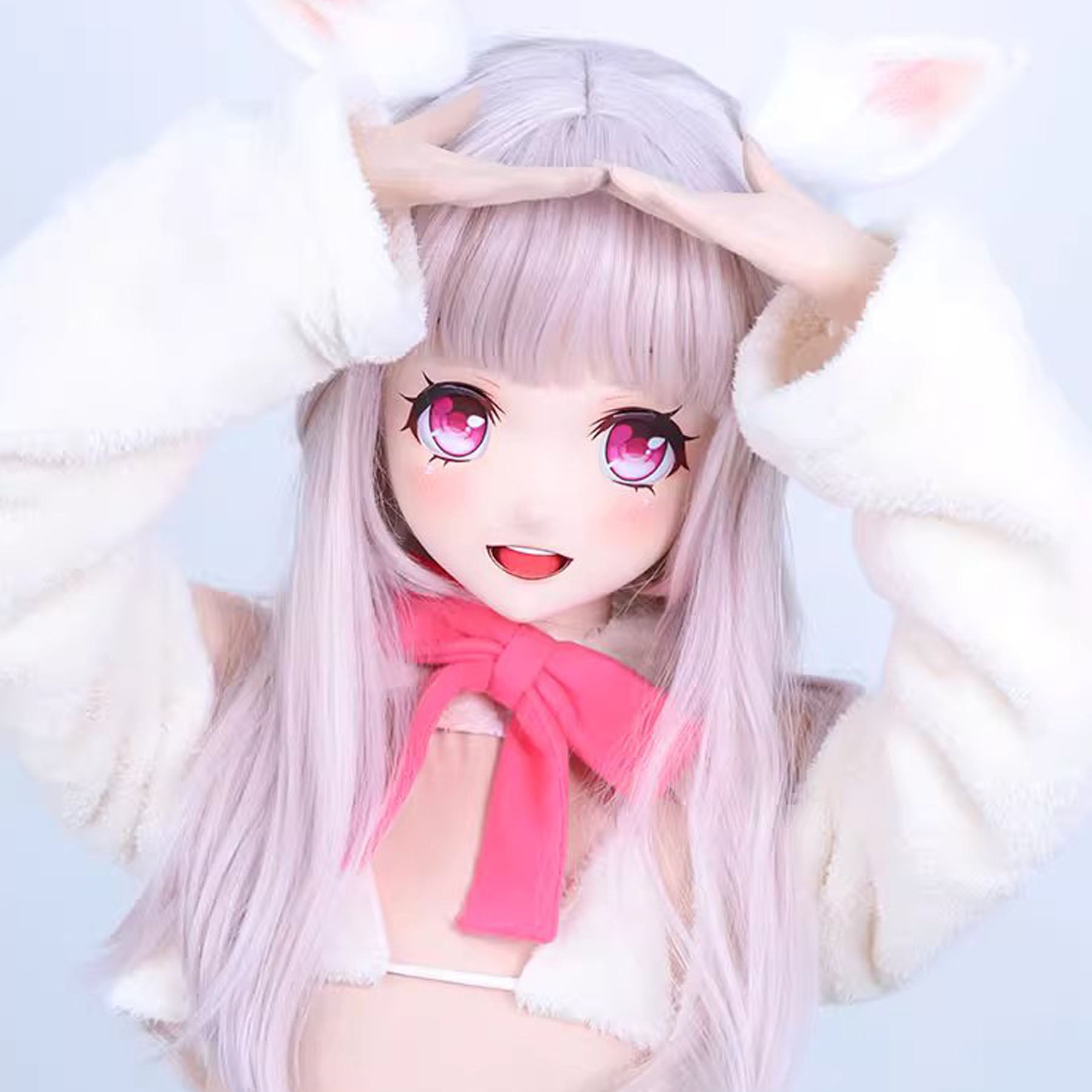 Peach 3/4 Kigurumi Mask - Quaworth