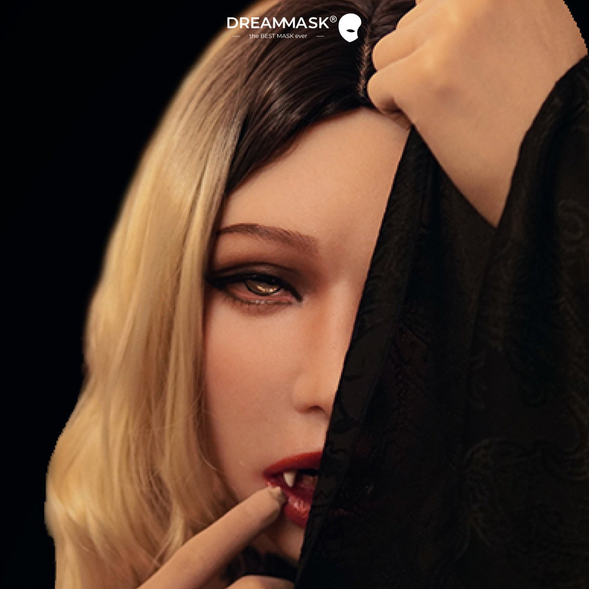 Poppy Silicone Mask Vampire Version - Quaworth
